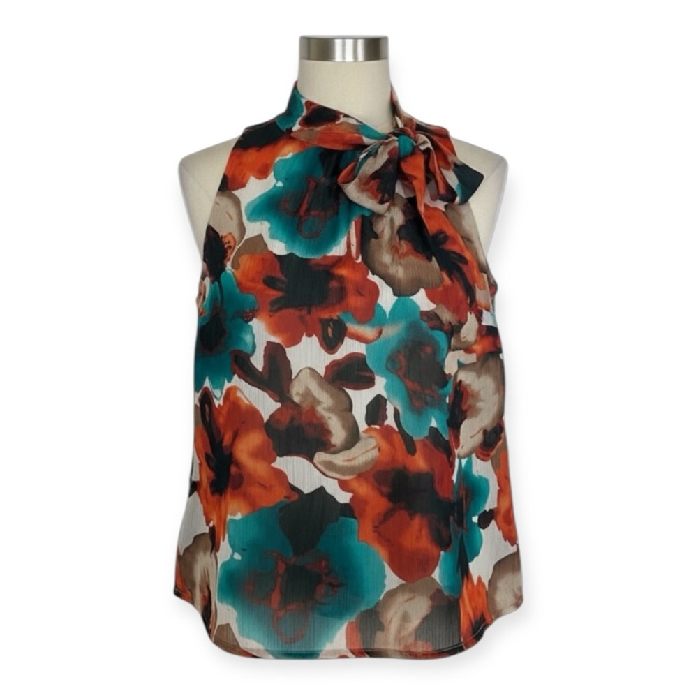 Women’s Petite sleeveless blouse- Size M